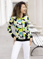 Blusenjacke mit tollem Druck 