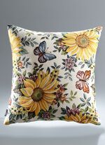 Tisch- und Raumdekoration mit Sonnenblumen-Dessin 