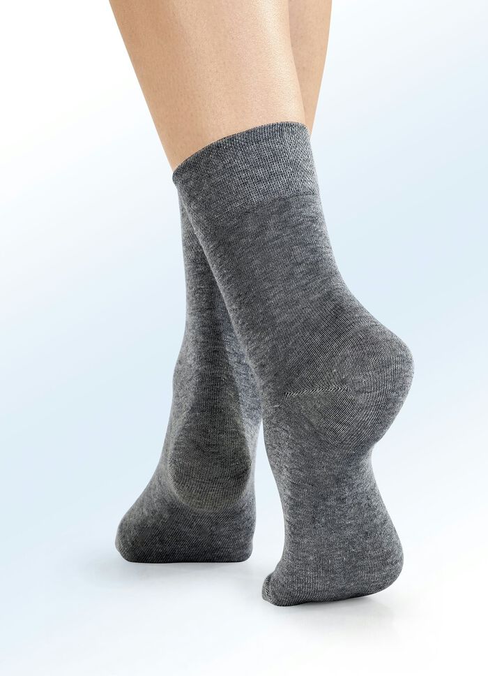 Viererpack Socken mit BIO-Baumwolle 
