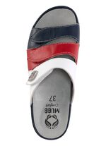 Mubb Pantolette aus Nappaleder mit Metallschmuck 