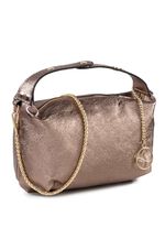 Laurina Tasche aus genarbtem Kalb-Nappaleder BRONZE