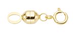 Praktische Magnetschliesse aus Gold 