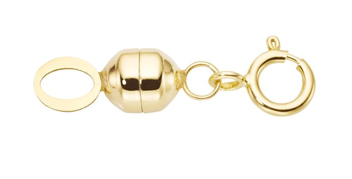 Praktische Magnetschliesse aus Gold 