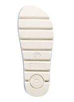 Laurina, trendige Damen-Hausschuhe, Weite G, mit anatomisch geformtem Fussbett HIMMELBLAU