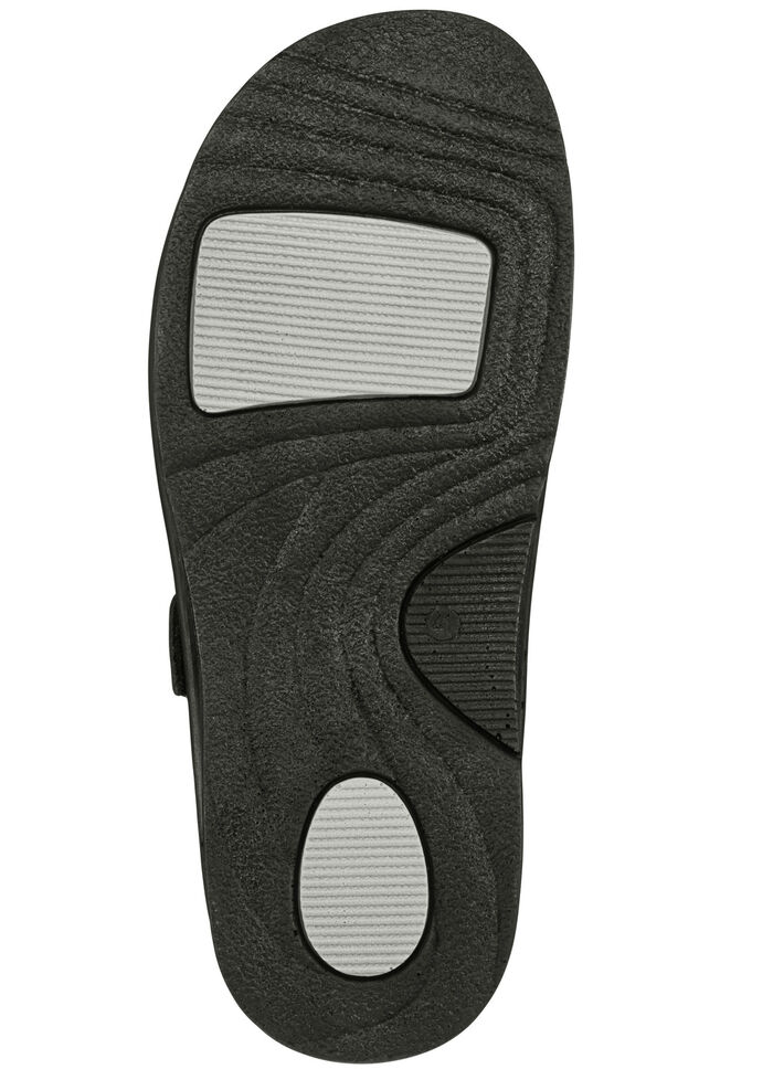 Mubb, bequeme Herren-Clogs, Weite H, mit herausnehmbarem Fussbett SCHWARZ