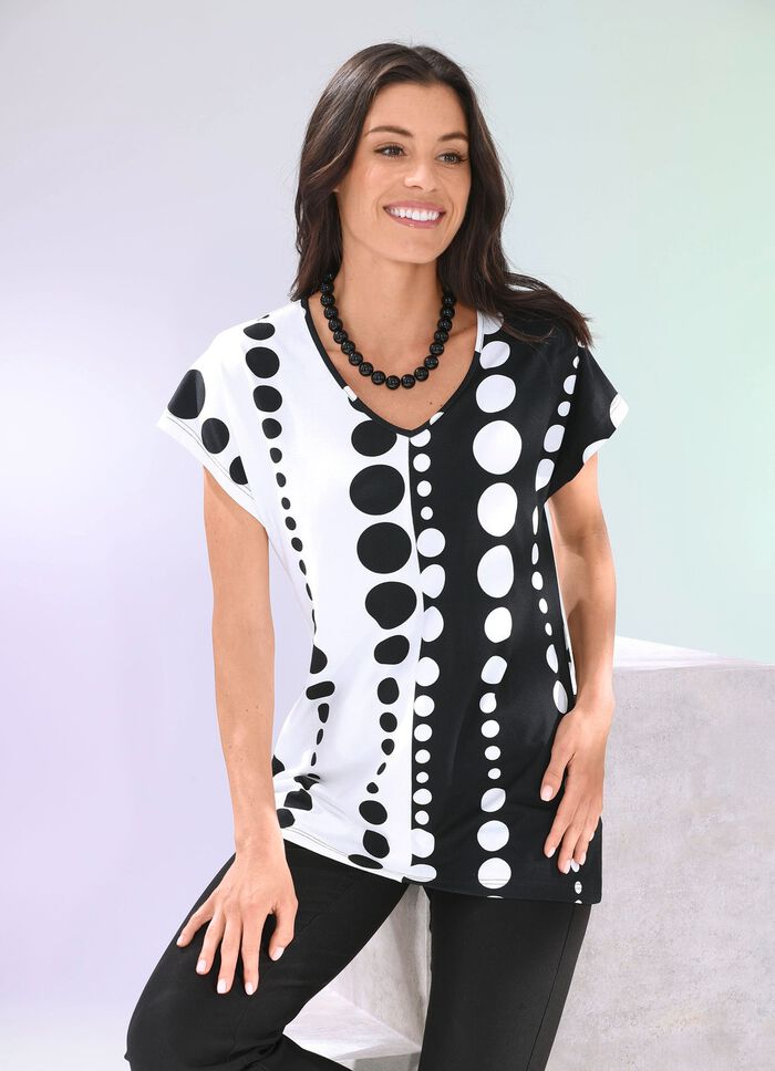 Shirt mit Teilungsnaht 