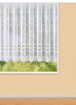 Blumenfenster-Vorhang mit Universalschienenband 