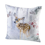 Samtweiche Kissenbezüge mit Reissverschluss ECRU-BUNT