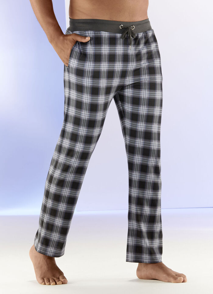 Zweierpack Pyjama- und Freizeithosen, lang mit Dehnbund 