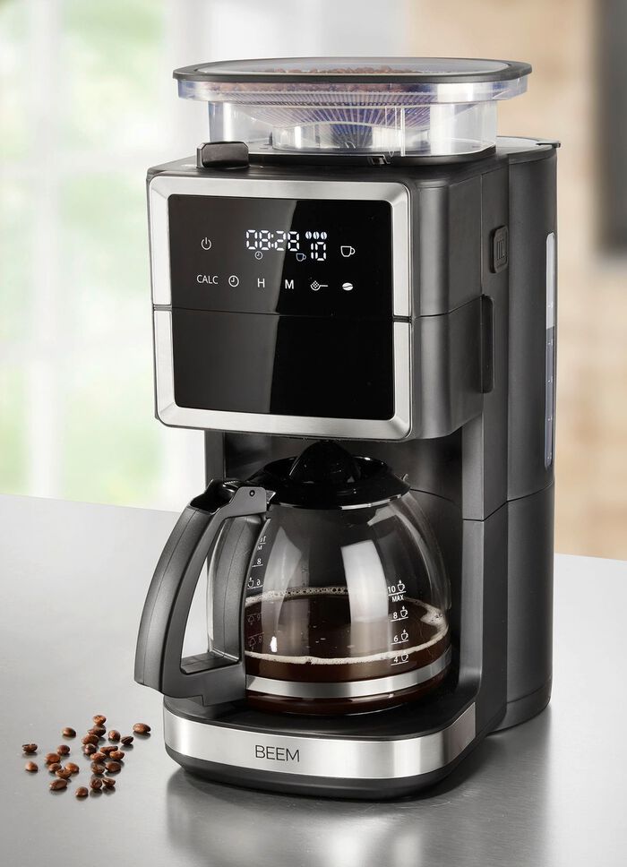 Beem Fresh-Aroma-Perfect III Duo Kaffeemaschine mit Glas- und Thermokanne 