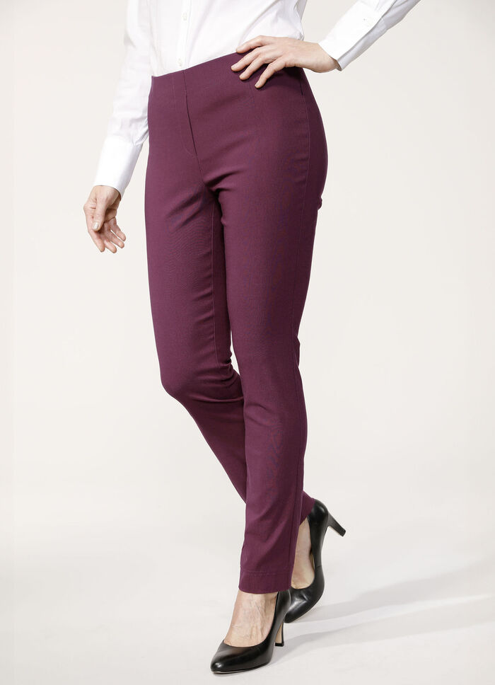 Schicke Hose in bequemer Schlupfform BORDEAUX