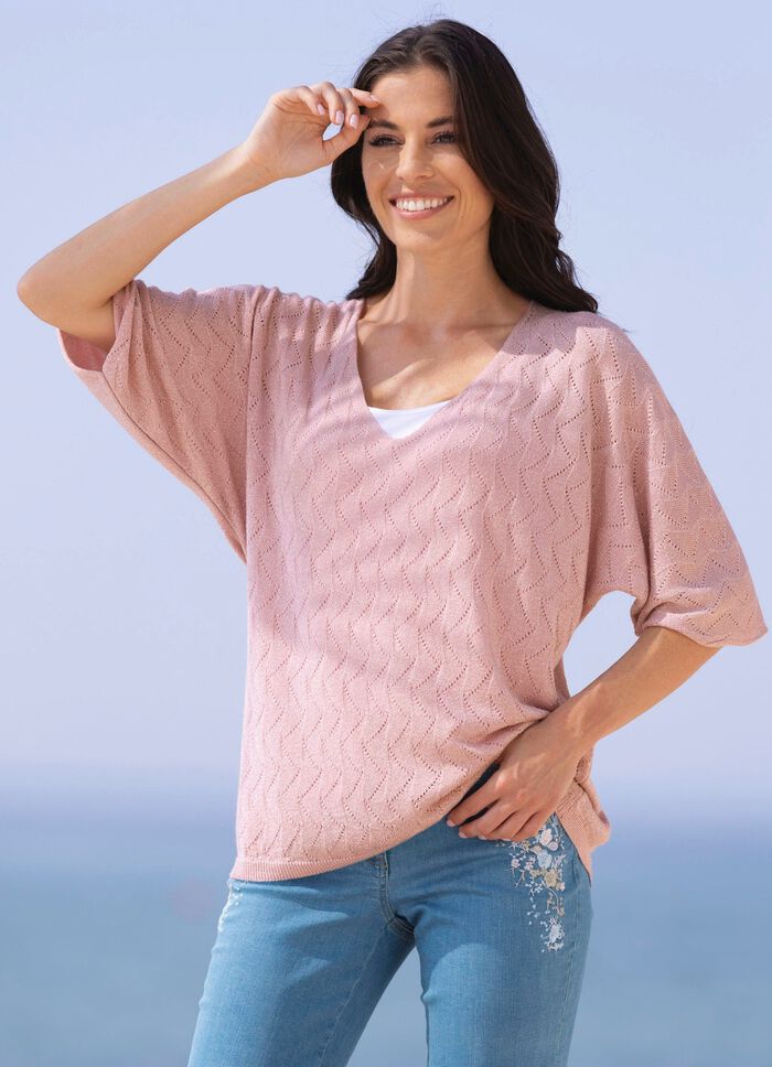 Pullover in sehr weicher Qualit&auml;t ROS&Eacute;