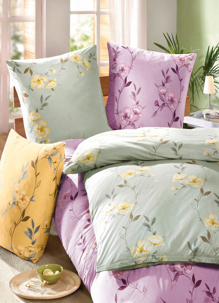 Bettwäsche-Garnitur von "Irisette“ GRÜN