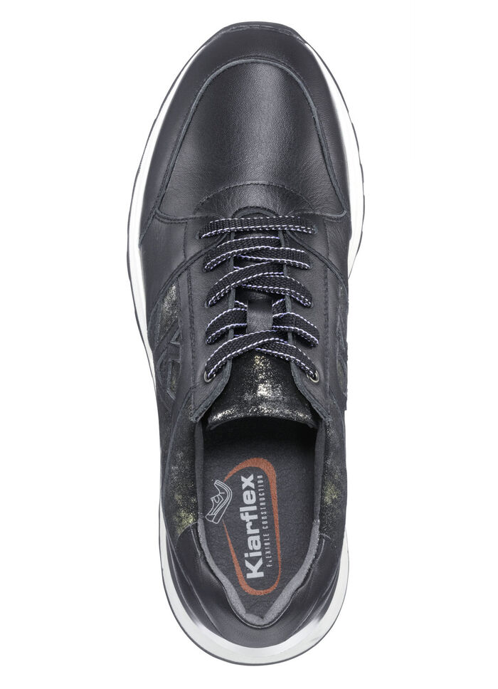 Sneaker im modischem Design SCHWARZ