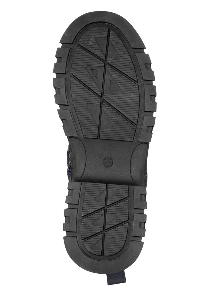 Gemini, modische Damen-Stiefeletten, Winterschuhe, Weite G, mit herausnehmbarem Fussbett MARINE