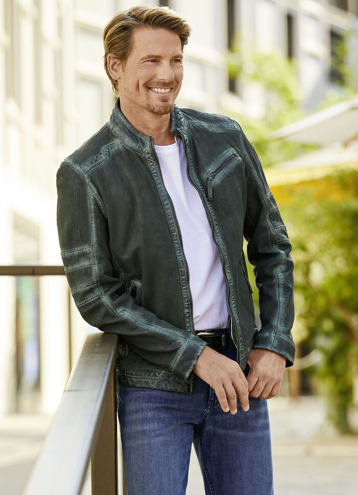 Lederkurzjacke von «Jilani» 