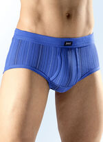 Fünferpack Slips mit Streifendessin 