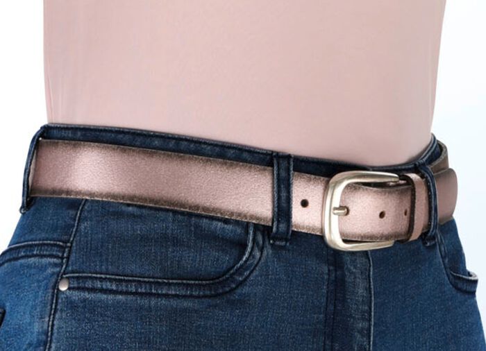 Modischer Lederg&uuml;rtel ALTROSA