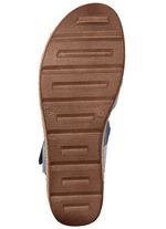 Andrea Conti Stegspangen-Sandale aus Rind-Nappaleder 