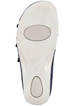 Mubb, bequeme Damen-Pantoletten, Weite H, mit herausnehmbarem Fussbett 