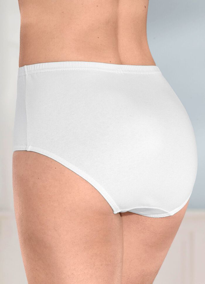 Viererpack Slips mit Gummizug im Bund 