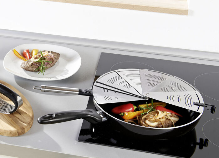 Spritzschutz aus Edelstahl