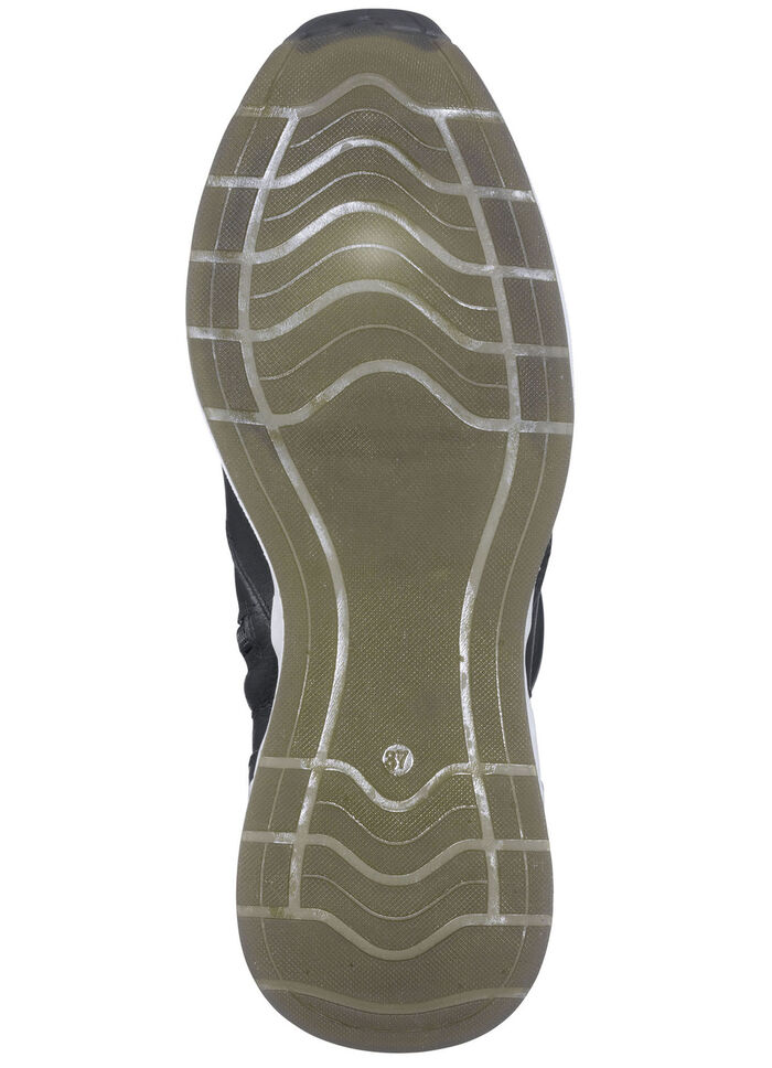 Stiefelette aus weichem Nappaleder SCHWARZ