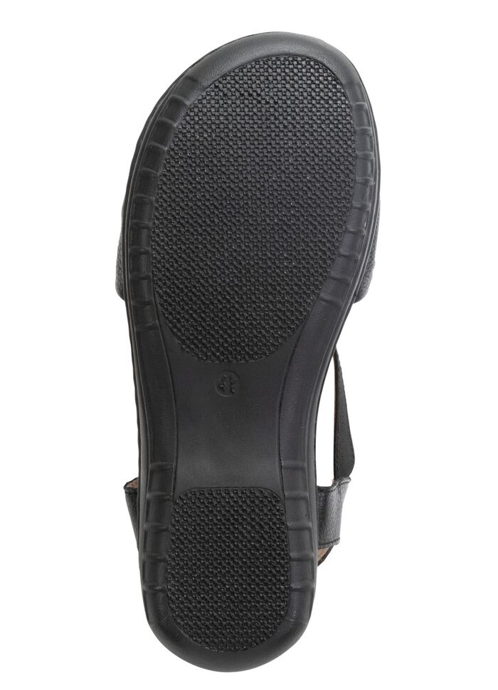 ELENA EDEN, leichte Damen-Sandalen, Weite H, mit Elastik-Bandage 