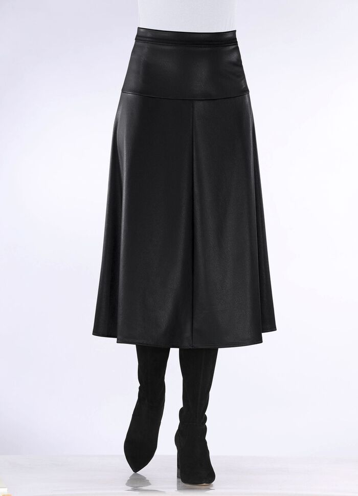 Rock in leichter Tellerform SCHWARZ