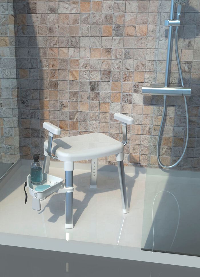 Dusch-und Badehocker aus hochwertigem Kunsstoff 