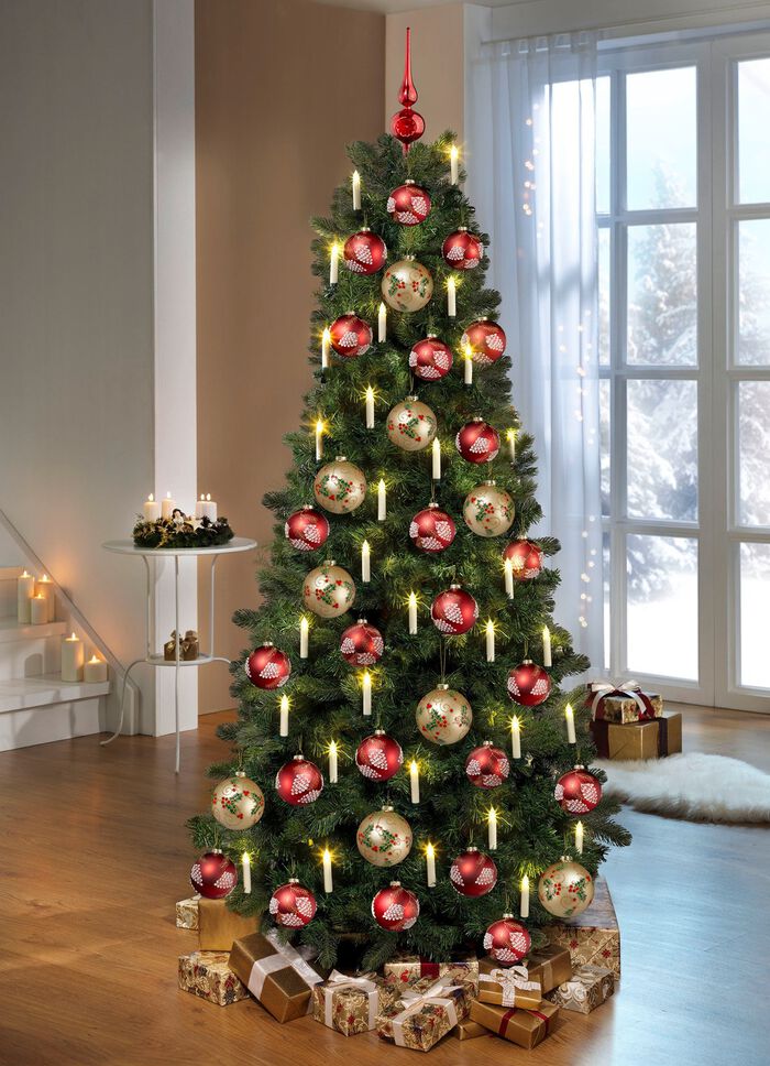 Festlicher Christbaumschmuck CHAMPAGNER