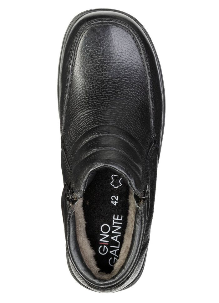 GINO GALANTE, gef&uuml;tterte Herren-Boots, Winterschuhe, mit Lammfell 
