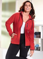 Fleecejacke von &laquo;LPO&raquo; HELLROT