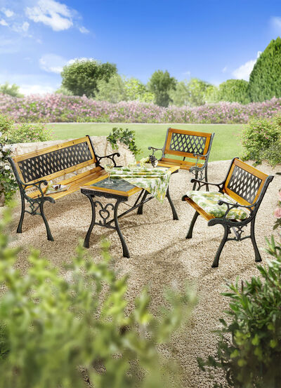 Gartenmöbel Royal mit rustikalem Charme 