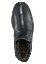Stiefelette mit zwei Seitenreissverschlüsse SCHWARZ