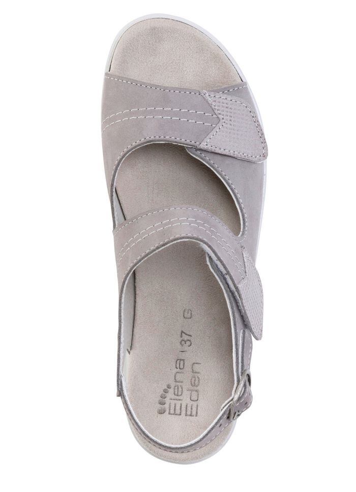 ELENA EDEN, bequeme Damen-Sandalen, Weite G, mit herausnehmbarem Fussbett 