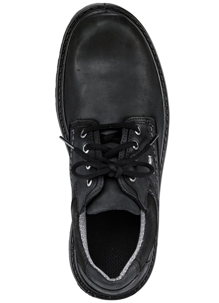 GINO GALANTE, atmungsaktive Herren-Schn&uuml;rschuhe, mit herausnehmbarem Fu&szlig;bett SCHWARZ