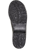 Warme Damen-Hausschuhe, Weite H, mit Reissverschluss ANTHRAZIT