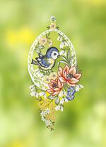 Fensterbild &laquo;V&ouml;gelchen&raquo; 