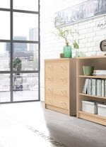 Kombifreundlichen Kommode mit 4 Schubladen 