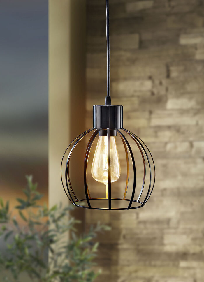 Solar-Hängeleuchte mit Dämmerungssensor 