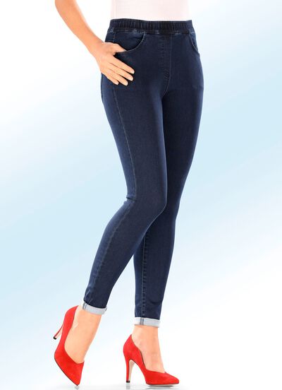 Super softe Jegging-Jeans 
