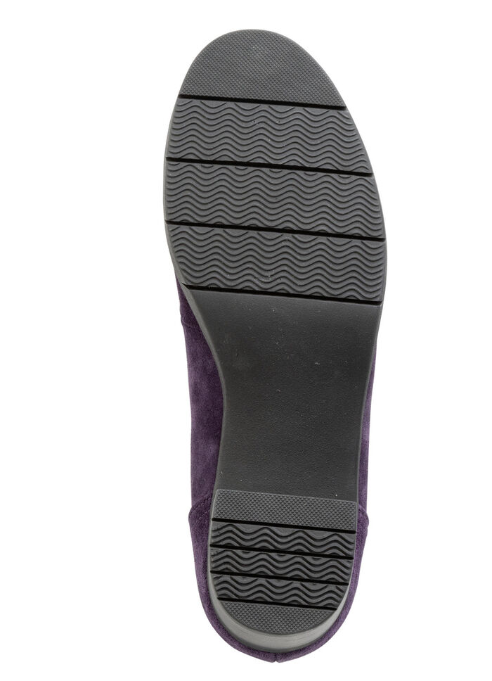 Waldläufer, bequemer Damen-Trotteur, Weite H, mit herausnehmbarem Fussbett LILA