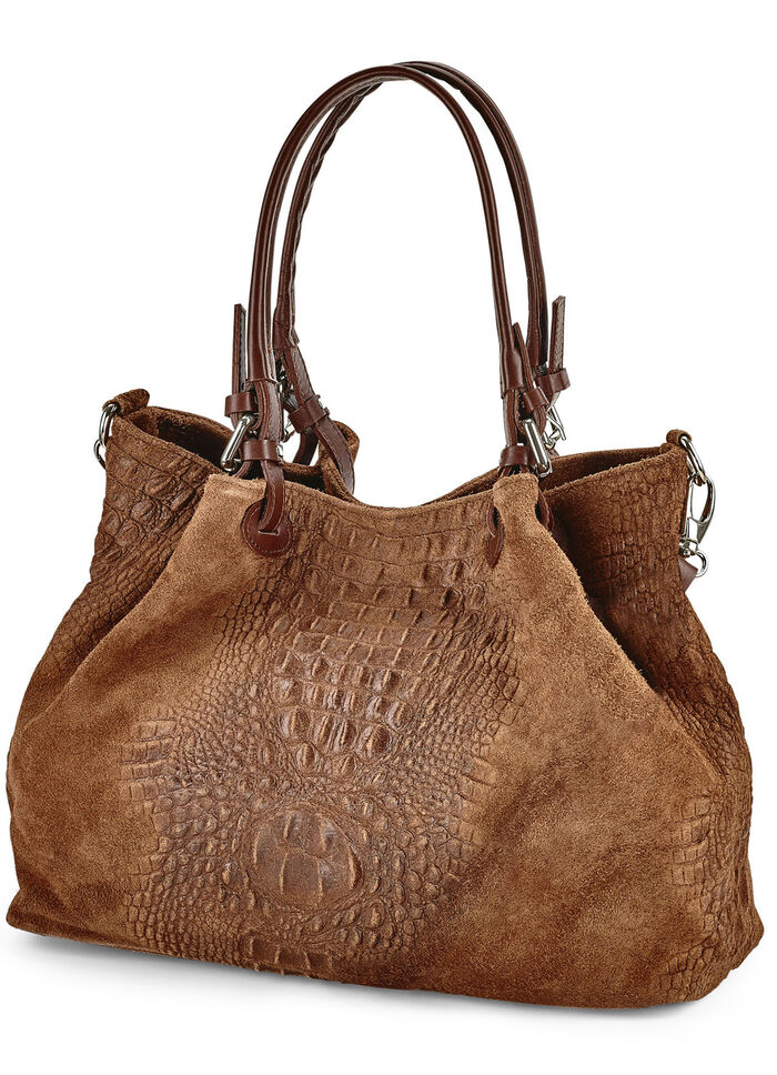 Laurina, Tasche, Damen, mit abnehmbarem Umhängeriemen COGNAC