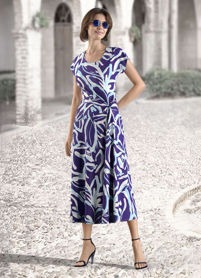 Kleid in Schlupfform 