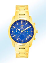 ETT-Solar-Herrenuhr mit Edelstahlgehäuse und Edelstahlband