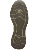 ELENA EDEN Spangenschuh mit Glitzereins&auml;tzen WEISS-EISGRAU