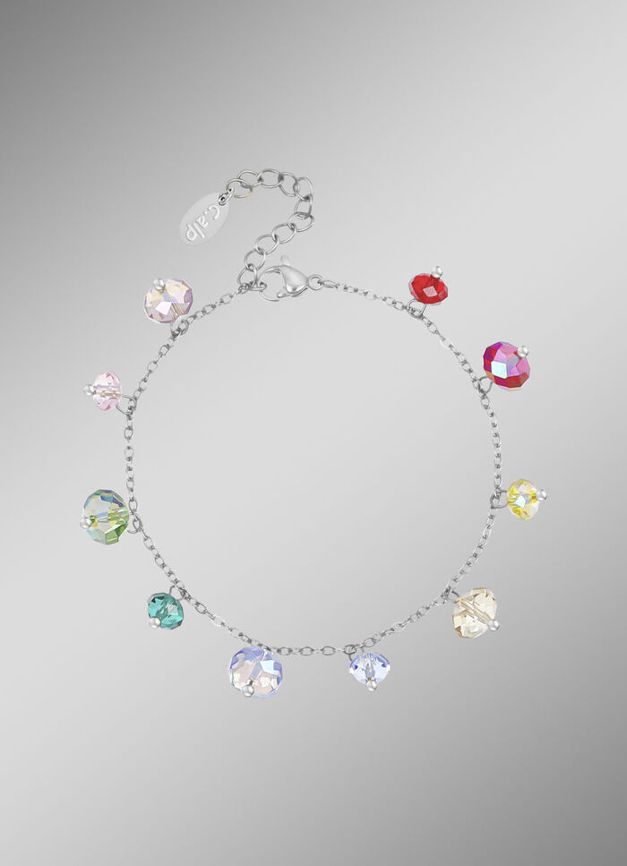 Armband mit bunten Swarovski&reg;-Kristallen 