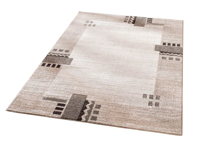 Br&uuml;cken und Teppiche mit Melange-Effekt 