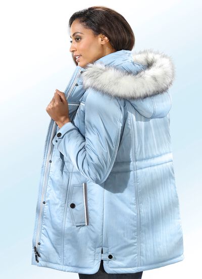 Jacke mit 2-Wege-Reißverschluss 